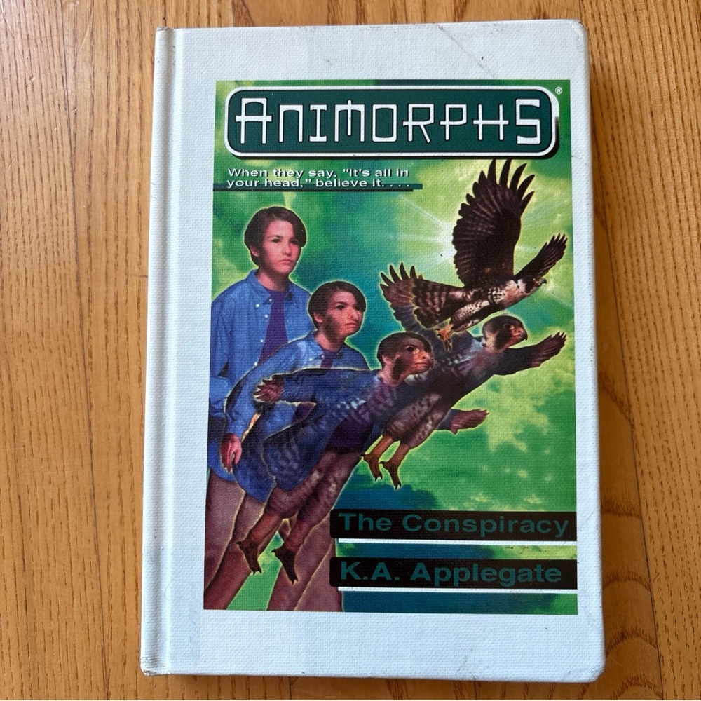 Animorphs HARDCOVER Book #31 The Conspiracy By K.A. Applegate Scholastic Y2K Vtg